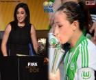 Γυναικεία FIFA World Player του νικητή έτους 2014 Nadine Kessler